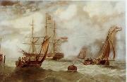 unknow artist, Seascape, boats, ships and warships.49